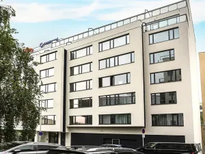 Pronájem bytu 1+kk, Praha - Karlín, Pobřežní, 27 m2