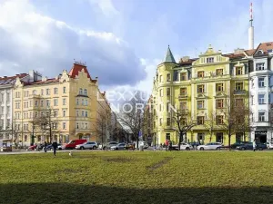 Pronájem bytu 3+kk, Praha - Vinohrady, náměstí Jiřího z Poděbrad, 93 m2