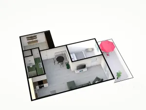 Pronájem bytu 2+kk, Písek, Janotova, 85 m2