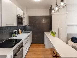 Pronájem bytu 1+kk, Praha - Hlubočepy, Vítové, 30 m2