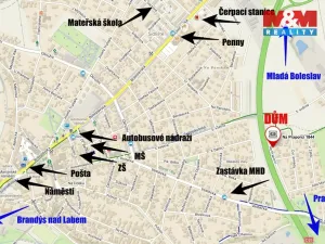 Prodej rodinného domu, Brandýs nad Labem-Stará Boleslav - Stará Boleslav, Na praporci, 72 m2