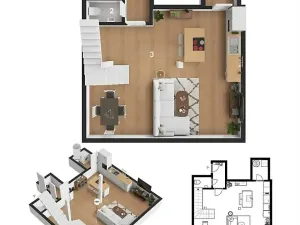 Prodej bytu 3+kk, Praha - Vršovice, Ruská, 84 m2