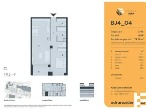 Prodej bytu 2+kk, Praha - Bohnice, Lodžská, 75 m2