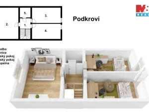 Prodej rodinného domu, Hřibiny-Ledská - Ledská, 156 m2
