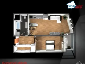 Prodej bytu 2+kk, Praha - Stodůlky, Svitákova, 49 m2