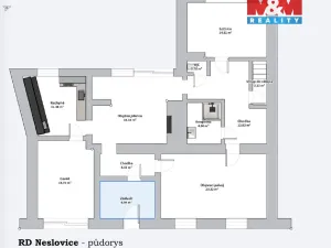 Prodej rodinného domu, Neslovice, Hlavní, 126 m2