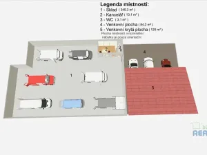 Pronájem skladu, Brandýs nad Labem-Stará Boleslav, 345 m2