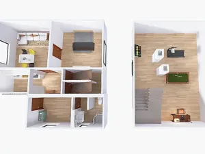 Prodej rodinného domu, Krupá, 55 m2