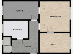 Prodej bytu 2+1, Hradec Králové, M. D. Rettigové, 62 m2