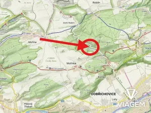 Prodej komerčního pozemku, Mořinka, 692 m2