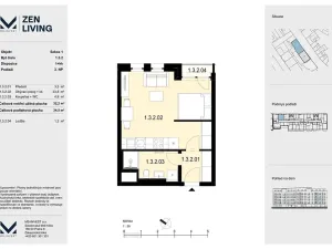 Prodej bytu 1+kk, Praha - Libeň, Zenklova, 35 m2
