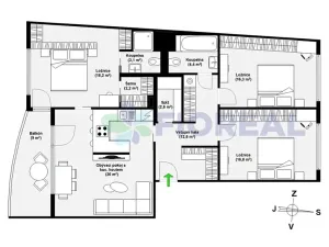 Prodej bytu 4+kk, Praha - Motol, Brdlíkova, 109 m2