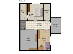 Prodej rodinného domu, Sruby, 240 m2