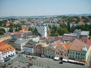 Pronájem bytu 2+kk, Klatovy, nám. Míru, 38 m2
