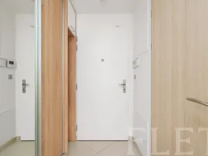 Pronájem bytu 1+kk, Praha - Vysočany, Bassova, 28 m2