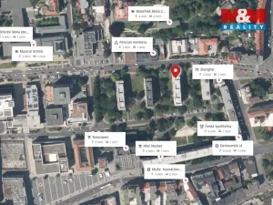 Prodej bytu 3+1, Ústí nad Labem - Ústí nad Labem-centrum, Velká Hradební, 55 m2
