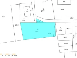 Prodej pozemku pro bydlení, Čtveřín, 1201 m2