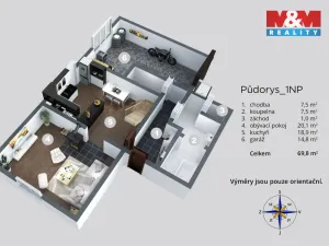 Prodej rodinného domu, Dubí - Bystřice, Horská, 175 m2