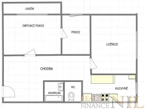 Pronájem bytu 3+1, Plzeň, Elišky Krásnohorské, 70 m2