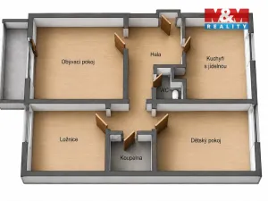 Prodej bytu 4+1, Frýdek-Místek - Frýdek, Habrová, 97 m2