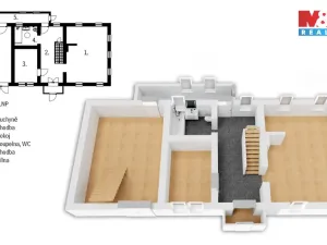 Prodej rodinného domu, Staré Křečany - Nové Křečany, 133 m2