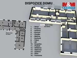 Prodej rodinného domu, Bohuslavice u Zlína, 298 m2