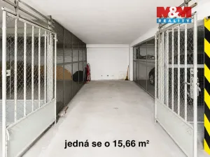 Prodej garážového stání, Praha - Vokovice, Tobrucká, 15 m2