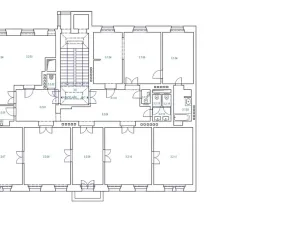 Pronájem kanceláře, Praha - Vinohrady, Mánesova, 261 m2