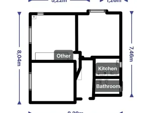 Pronájem bytu 3+1, Karlovy Vary, Dalovická, 64 m2