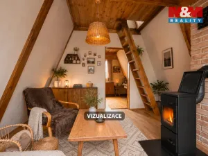 Prodej chaty, Hradištko - Pikovice, Na Mezi, 28 m2