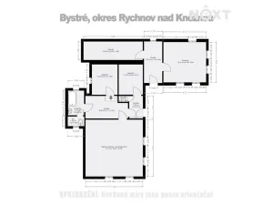 Prodej chalupy, Bystré, 90 m2