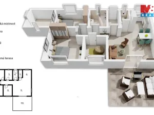 Prodej rodinného domu, Vrchotovy Janovice, 95 m2