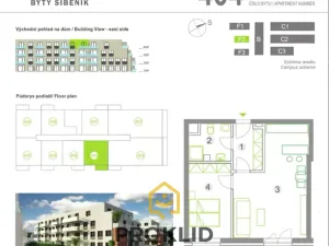 Prodej bytu 2+kk, Olomouc, Třída Jiřího Pelikána, 59 m2