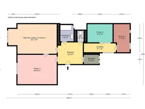 Prodej bytu 4+kk, Praha - Žižkov, Slavíkova, 87 m2