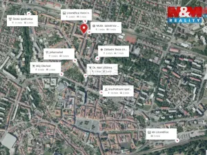 Pronájem bytu 2+1, Litoměřice - Předměstí, Palackého, 61 m2