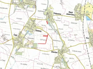 Prodej pole, Dubany, 10207 m2
