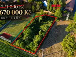 Prodej zahrady, Velký Malahov - Ostromeč, 1290 m2