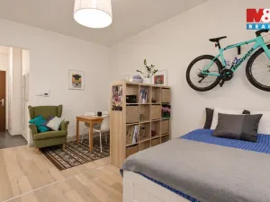 Pronájem bytu 1+kk, Praha - Žižkov, Bořivojova, 33 m2