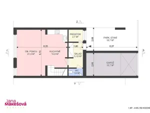 Prodej rodinného domu, Hodonín, Rozmarýnová, 150 m2