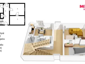Prodej rodinného domu, Bělotín, 140 m2