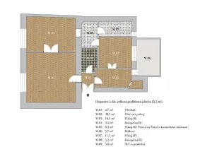 Pronájem bytu 4+kk, Hradec Králové, Pospíšilova, 95 m2