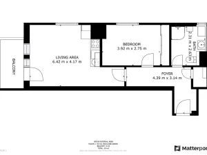 Prodej bytu 2+kk, Praha - Letňany, Zlonická, 51 m2