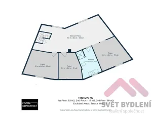 Prodej rodinného domu, Tehov, Všestarská, 300 m2