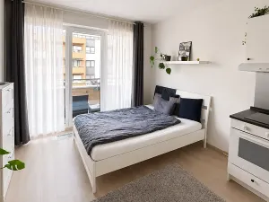 Pronájem bytu 1+kk, Praha - Třebonice, Do zahrádek II, 30 m2