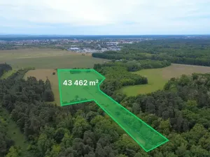 Prodej komerčního pozemku, Hodonín, 43462 m2