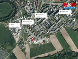 Pronájem bytu 2+kk, Hradec Králové - Třebeš, Pod Svahem, 55 m2