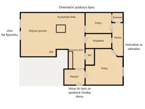 Pronájem bytu 3+kk, Opava, Na Rybníčku, 86 m2