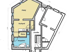 Pronájem bytu 2+kk, Ústí nad Labem, Kojetická, 59 m2