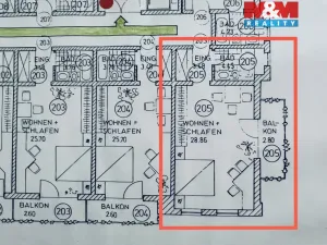 Prodej bytu 2+1, Sušice - Sušice I, Americké armády, 39 m2