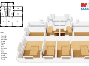 Prodej rodinného domu, Hradec Králové - Malšovice, Na Hrázce, 232 m2